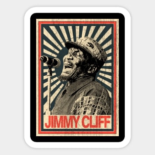 Vintage Poster Jimmy Cliff Sticker